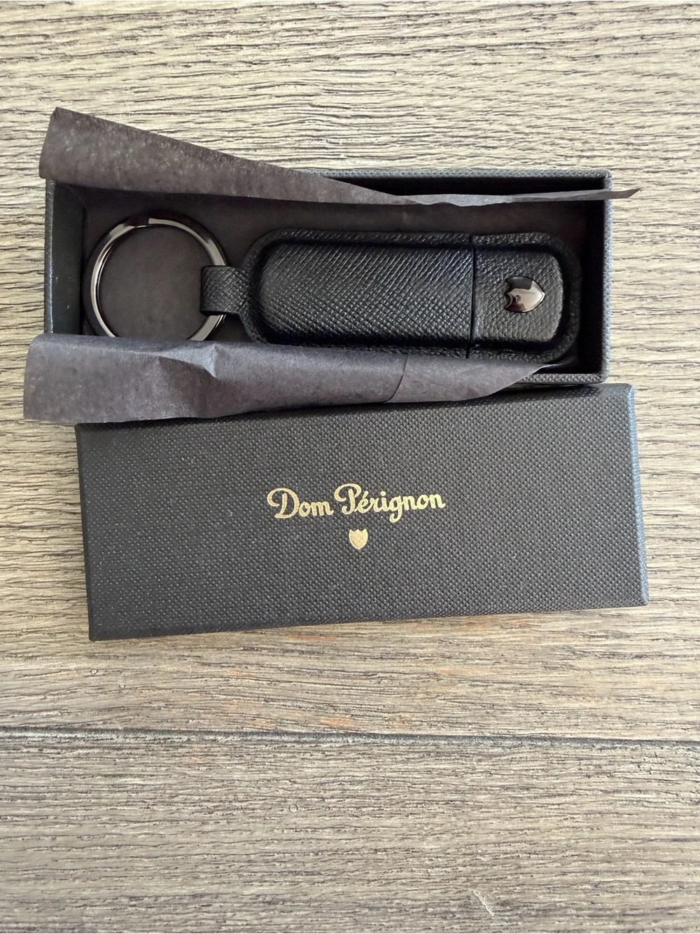 Dom Pérignon Champagne Keyring With USB Thumb Drive  (New)